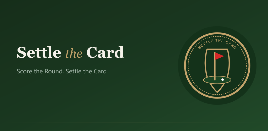 Settle the Card — score the round, settle the card